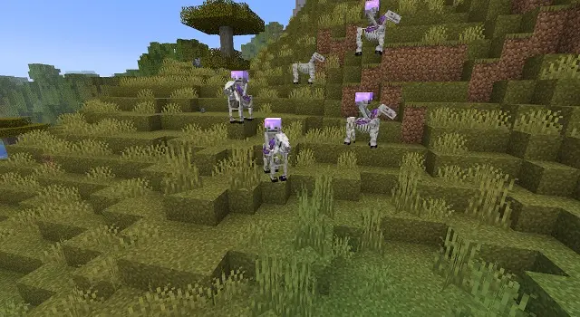 Skeleton Horseman in Minecraft