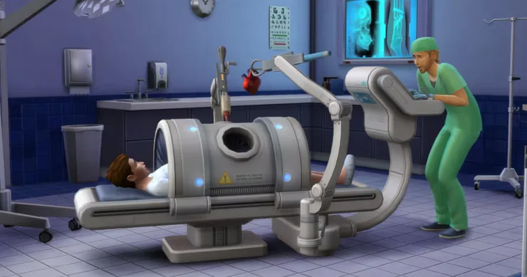 SIms 4 get to work doctor